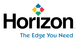 Horizon logo with the tagline The Edge You Need